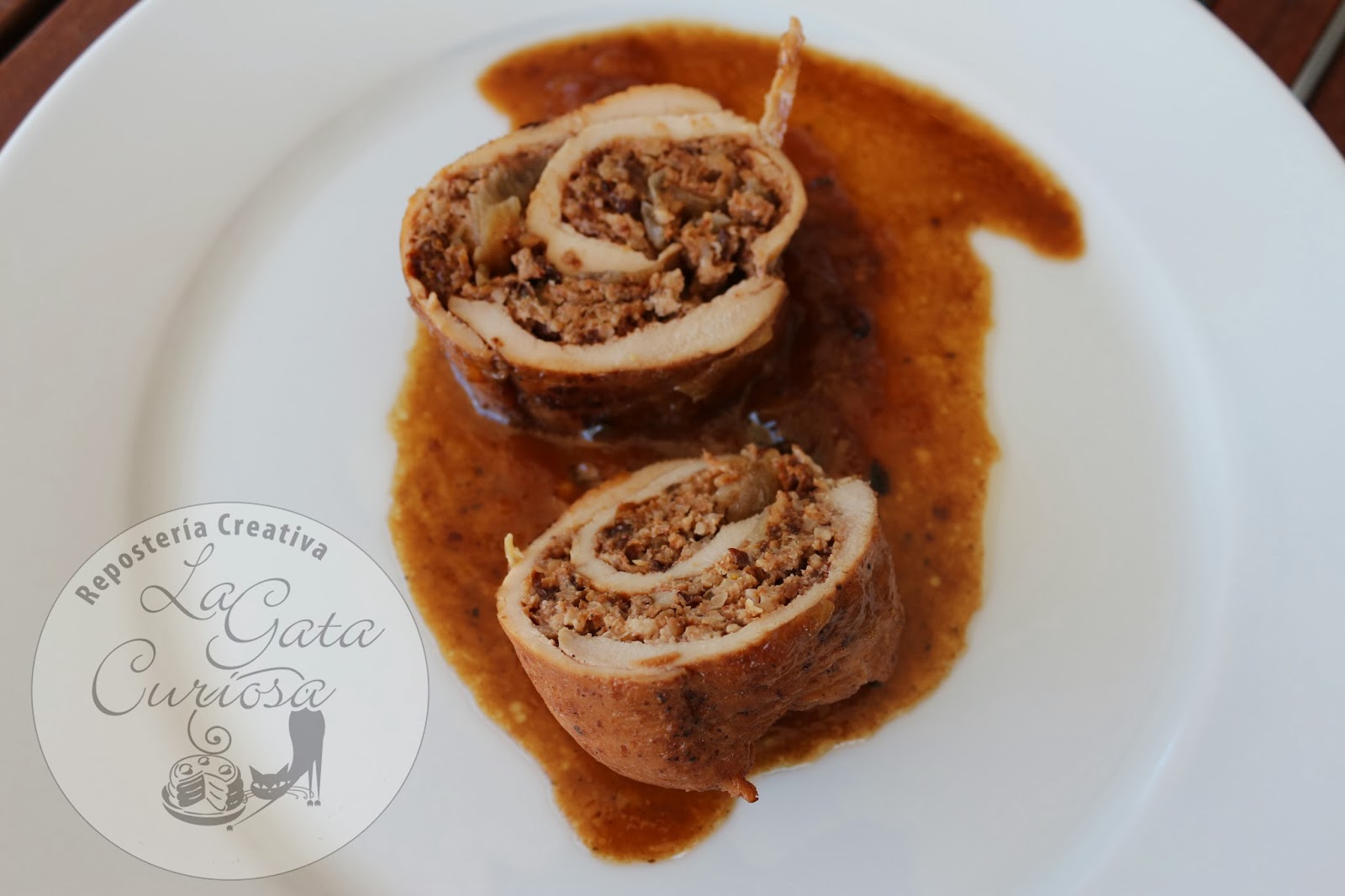 Pavo con ciruelas pasas